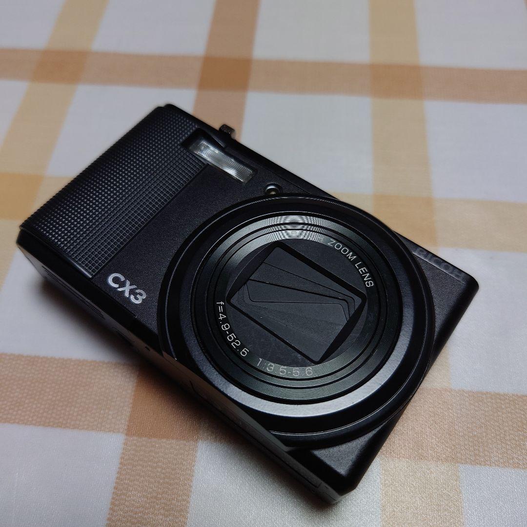 中古】RICOH リコー CX3 コンパクトデジタルカメラ シャッター