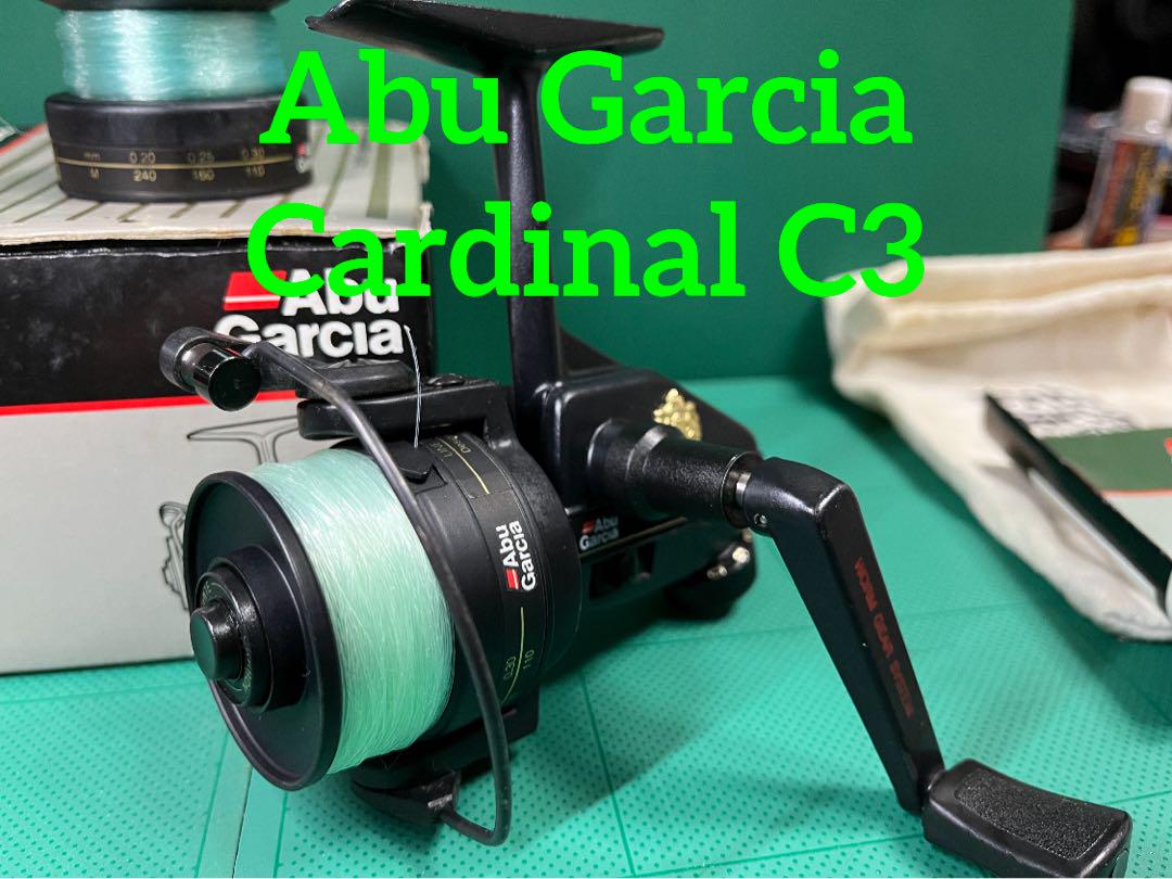 Abu Garcia アブガルシア Cardinal C3替スプール付き　超美品
