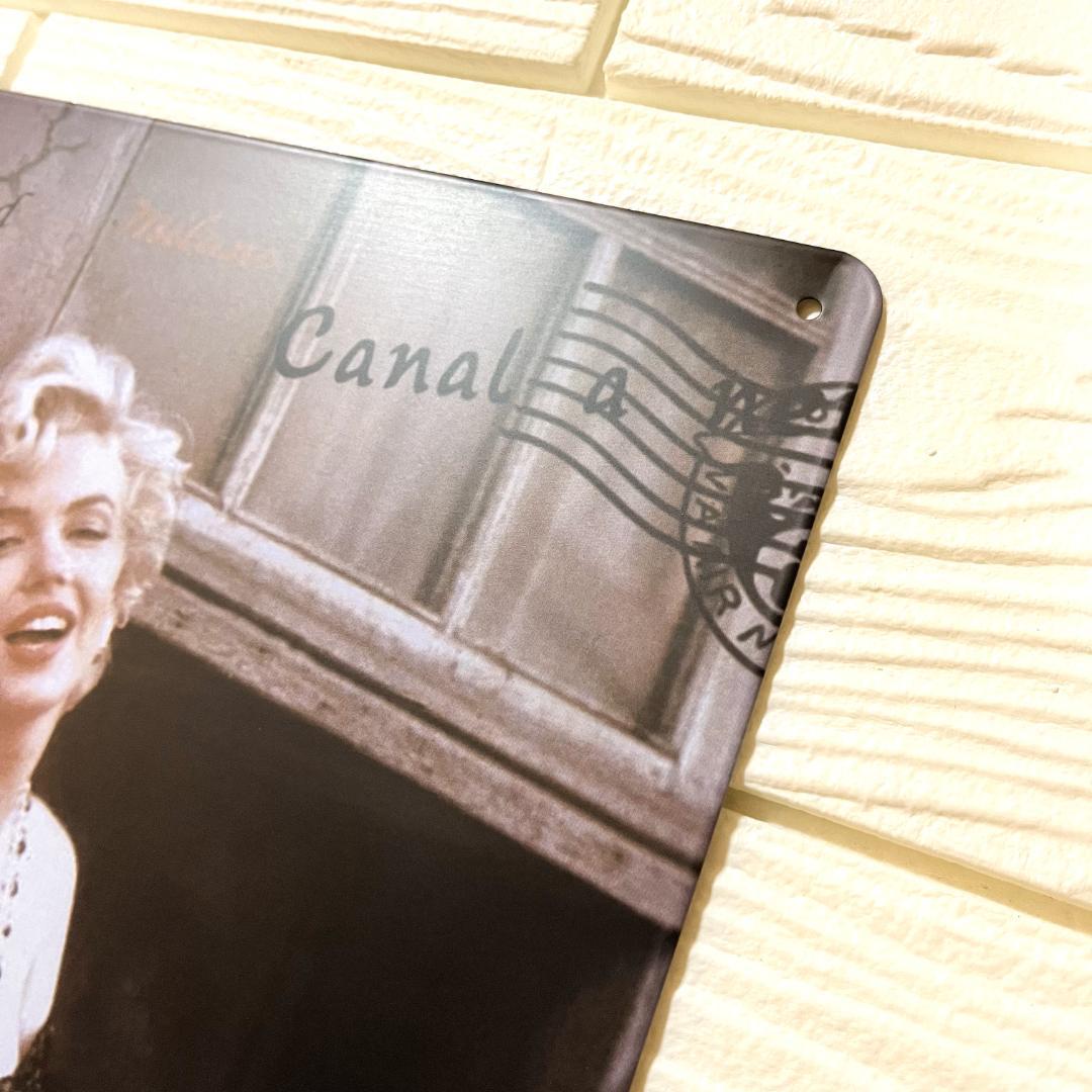 ブリキ看板マリリンモンロー2アメリカ雑貨インテリアレトロヴィンテージA91A