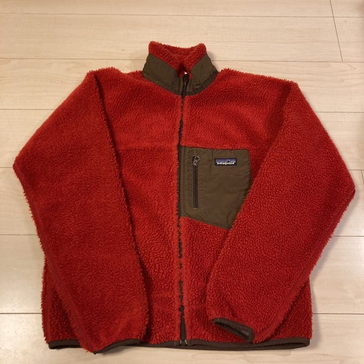 パタゴニア S レッド メンズ クラシック レトロX ジャケット 赤 M