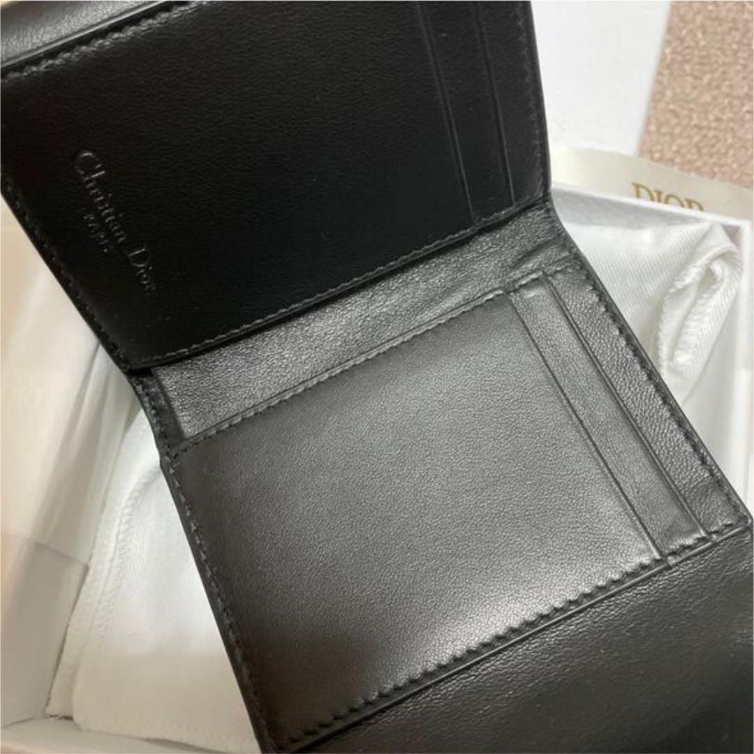 新作限定SALE LADY カナージュ パテントカーフスキン DjYeT-m81977009078 DIOR ロータスウォレット 24H限定