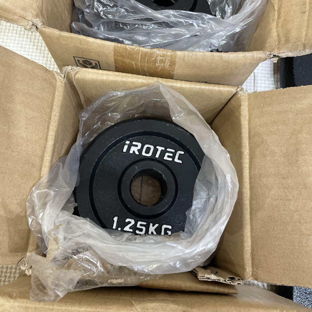【美品】IROTEC アイロテック アイアンダンベル 60KGセット ③