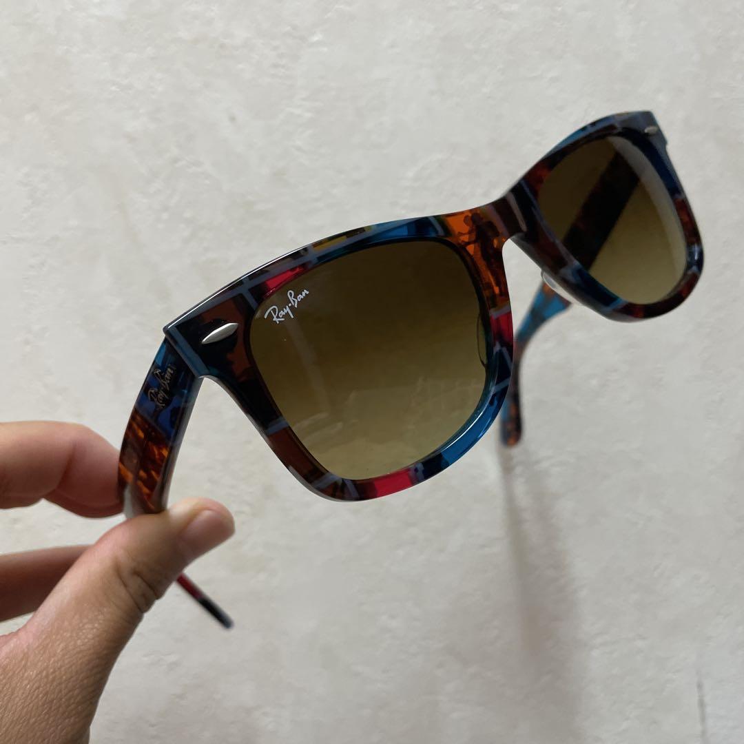 レイバン　サングラス　オシャレ　スイス購入品　レア　美品