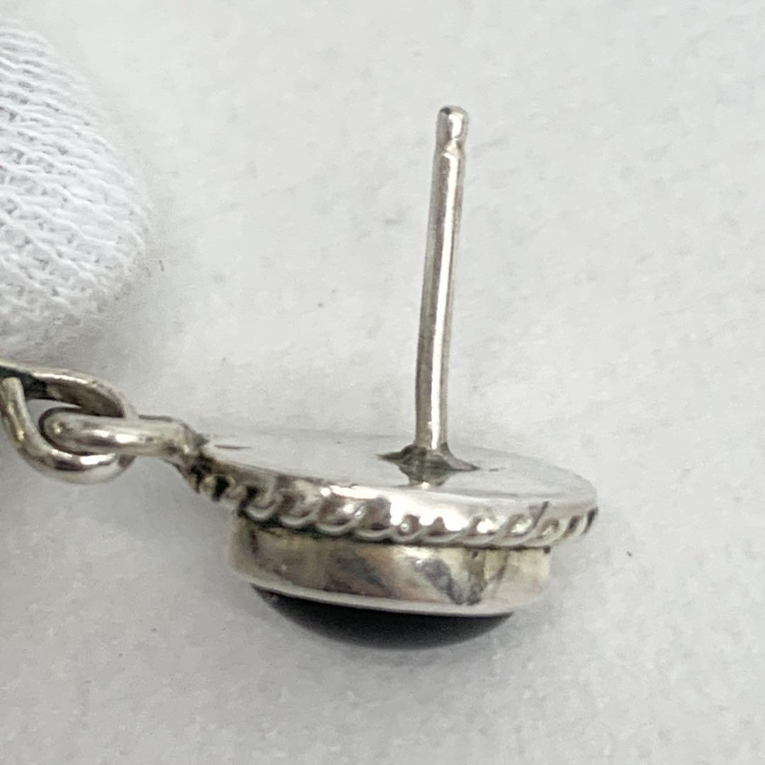 Geneva Apachito シルバー ジェネバ アパチート ピアス 黒