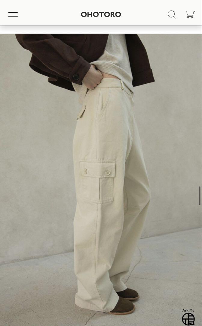 flank cargo pants - ohotoro