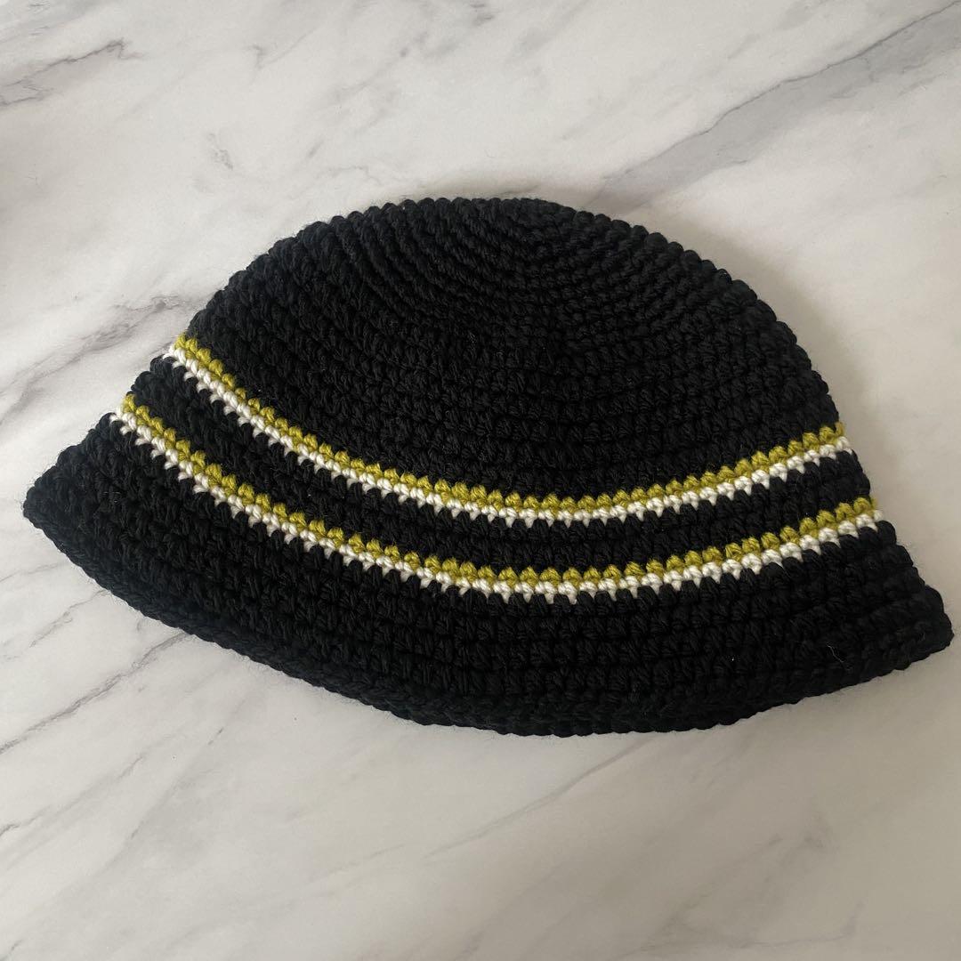 クラッシャーハット クロシェハット ビーニー ハンドメイド 男女