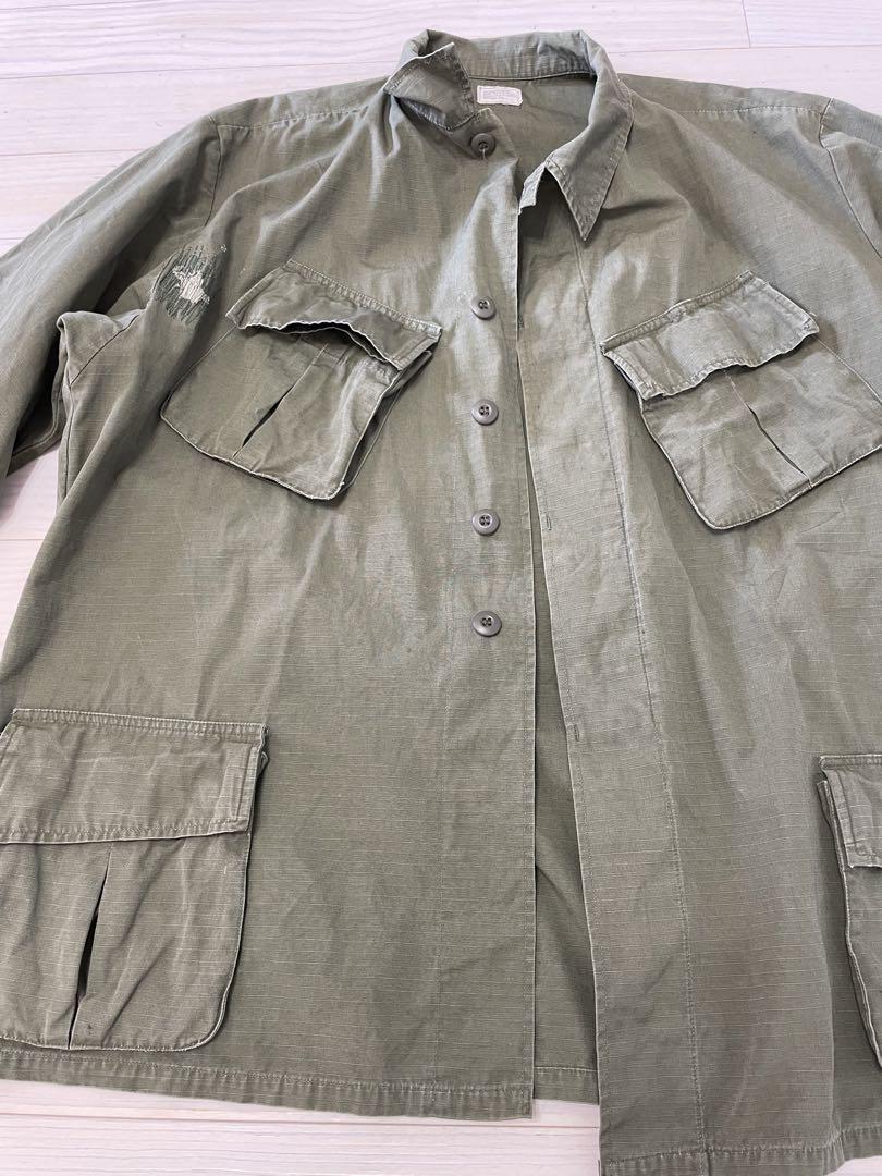 貴重サイズ 60s us army ジャングルファティーグ ジャケット 4th