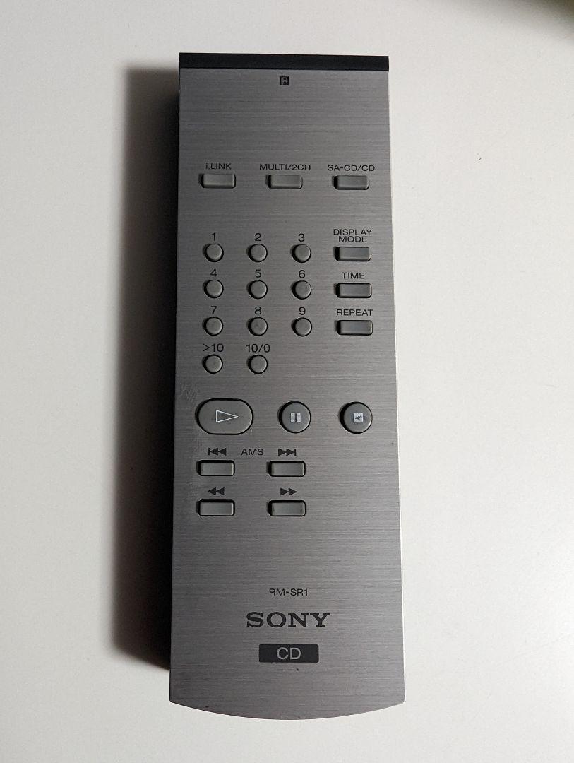 稼働品 SONY ソニー SCD-DR1用リモコン RM-SR1