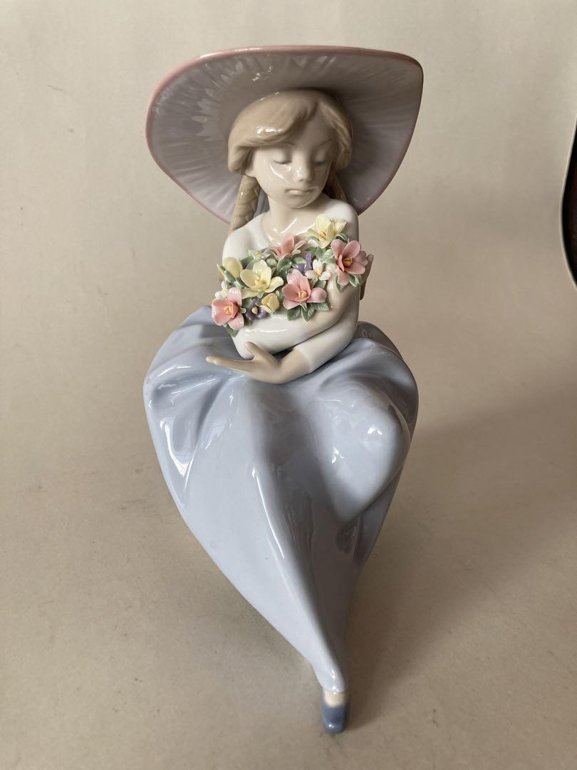 リヤドロ　花の香りに包まれて　美品