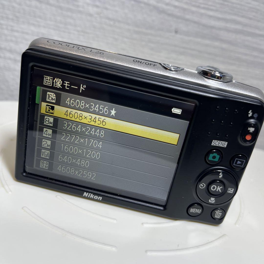 Nikon COOLPIX L26 コンパクトデジタルカメラ