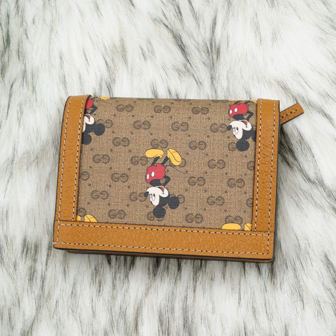 新品未使用　箱付き　GUCCI グッチ　折り財布　ディズニーコラボ　Disney