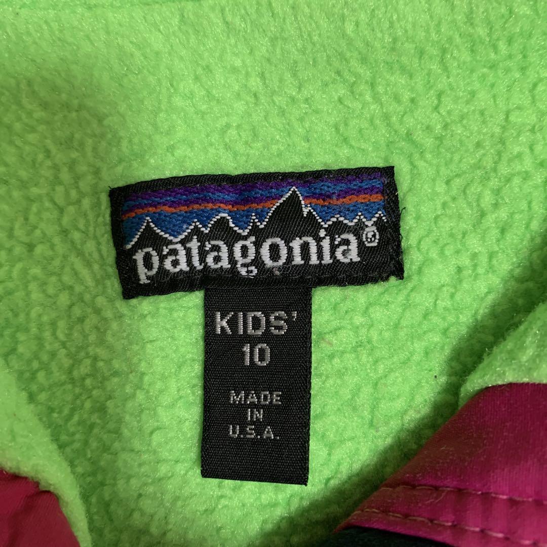 patagonia キッズ ナイロンジャケット ネイビー100cm USA製