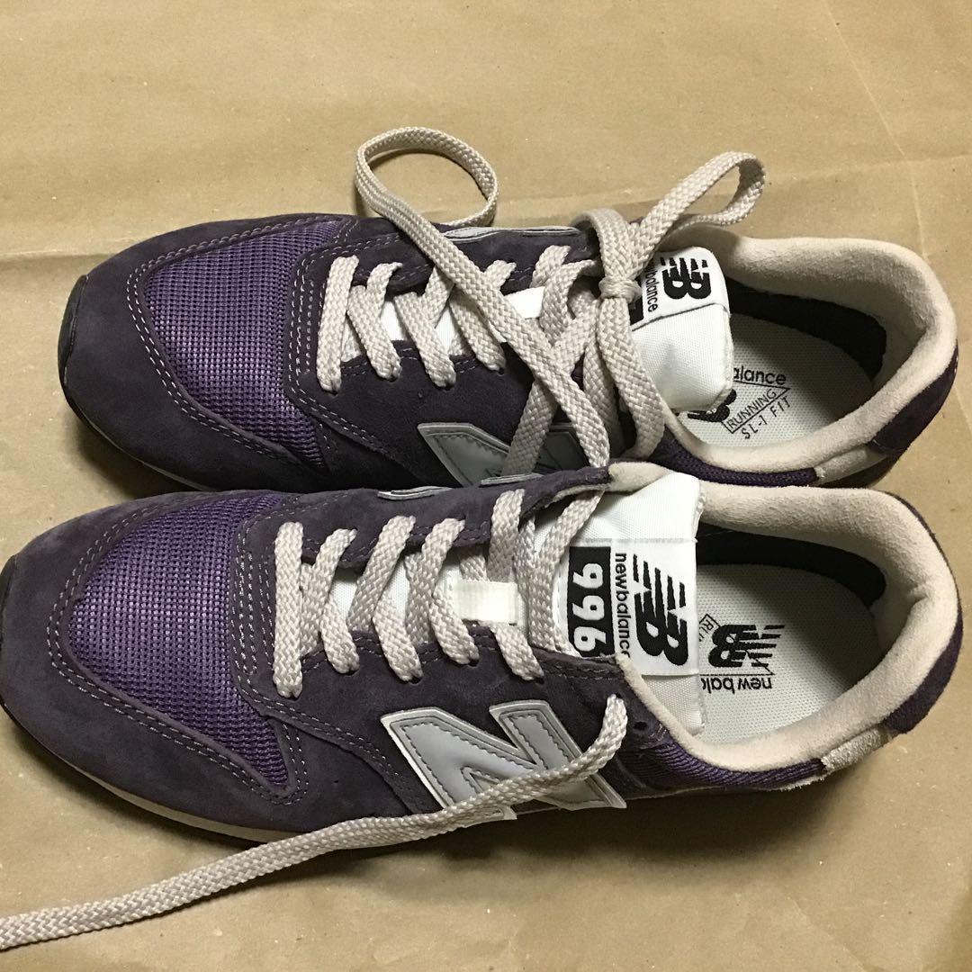 new balance  スニーカー  紫色   CM996  24cm