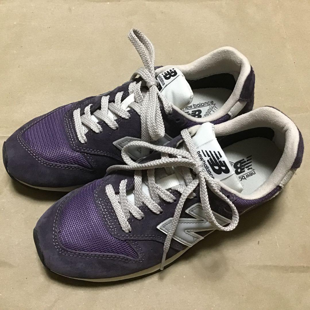 new balance  スニーカー  紫色   CM996  24cm