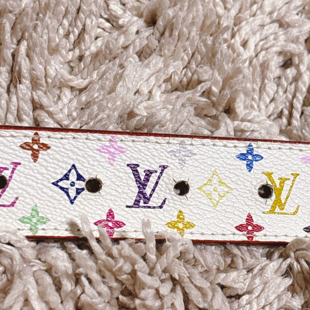 △LOUIS VUITTON△ルイヴィトン マルチカラー ベルト レア カラフル
