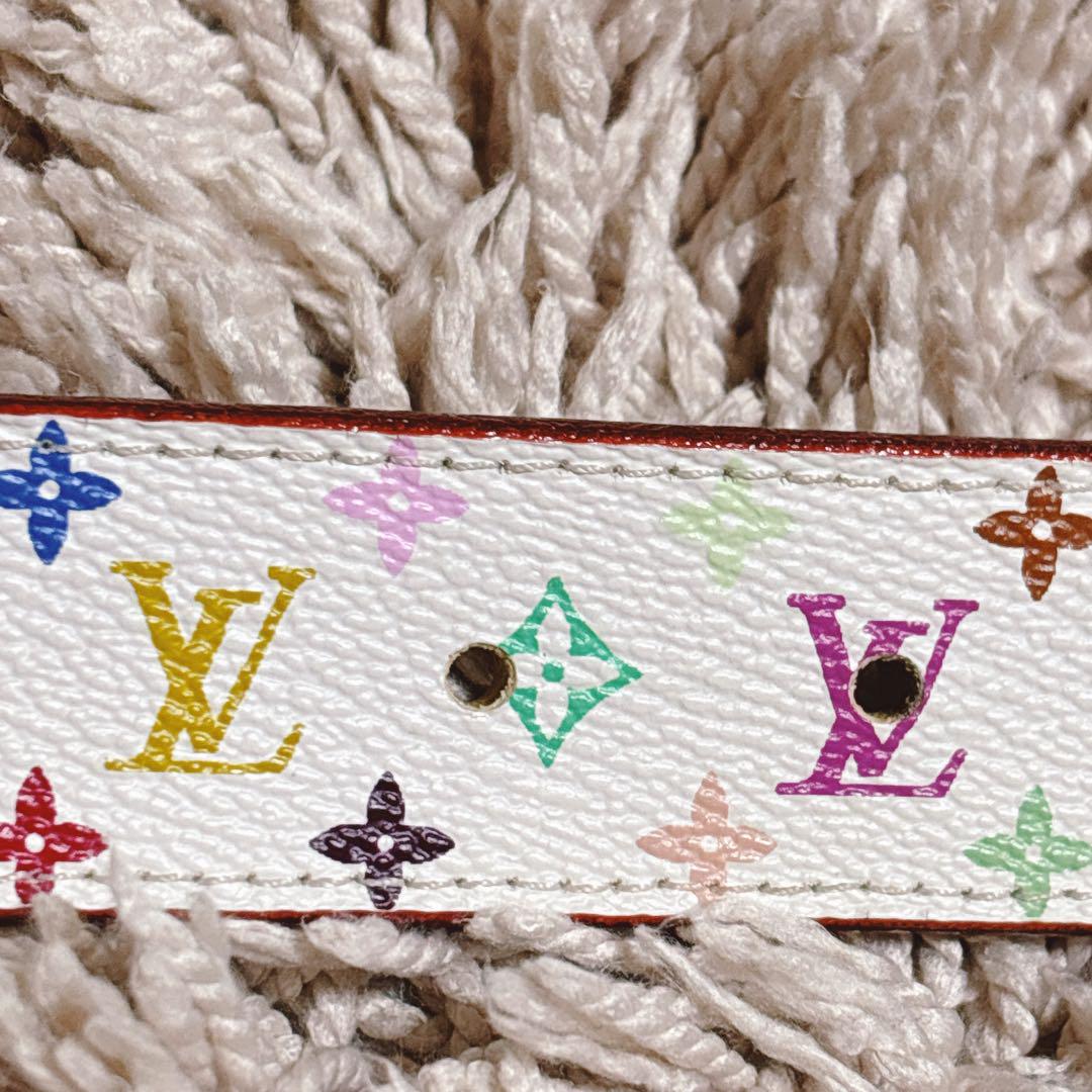 △LOUIS VUITTON△ルイヴィトン マルチカラー ベルト レア カラフル