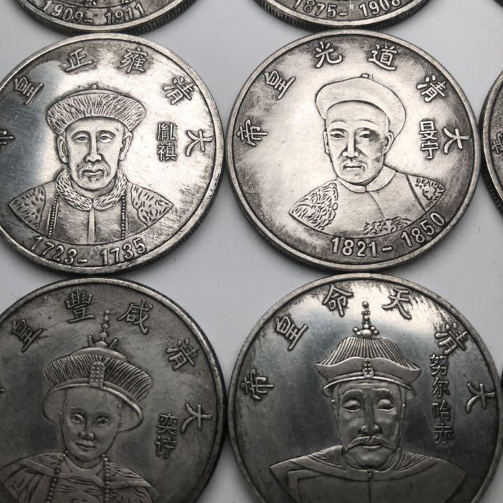 古銭 銀竜 銀貨 アンティークコイン wcVHA-m81999697116 中国 清 十二皇帝 超激安得価