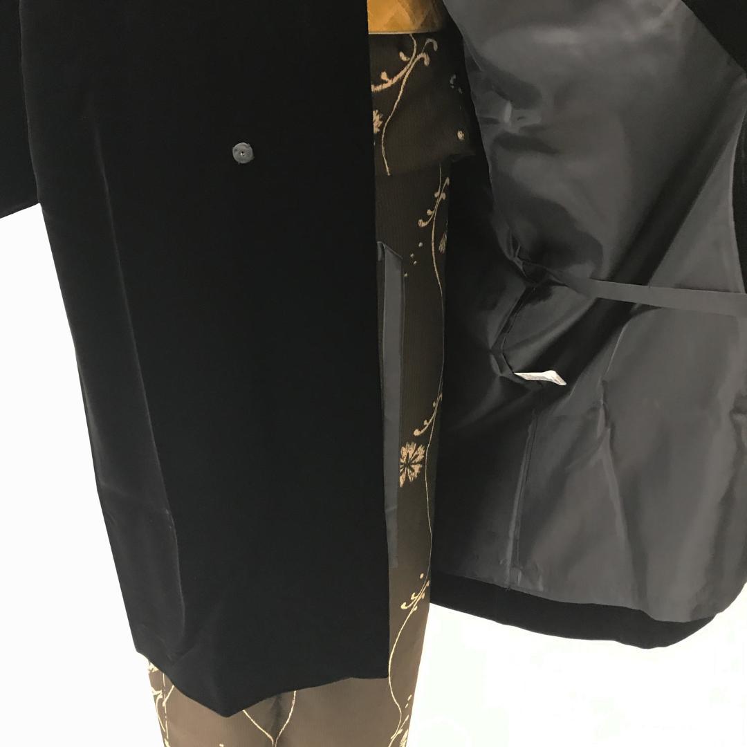Ageharaベルベットコート 日本製 新品 L寸 bxyud-m82000068370 和装用 ショールカラー 通販国産