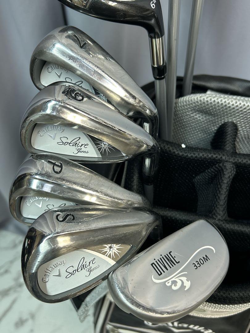 Callaway レディース ゴルフクラブセット　ソレイユ　8本セット