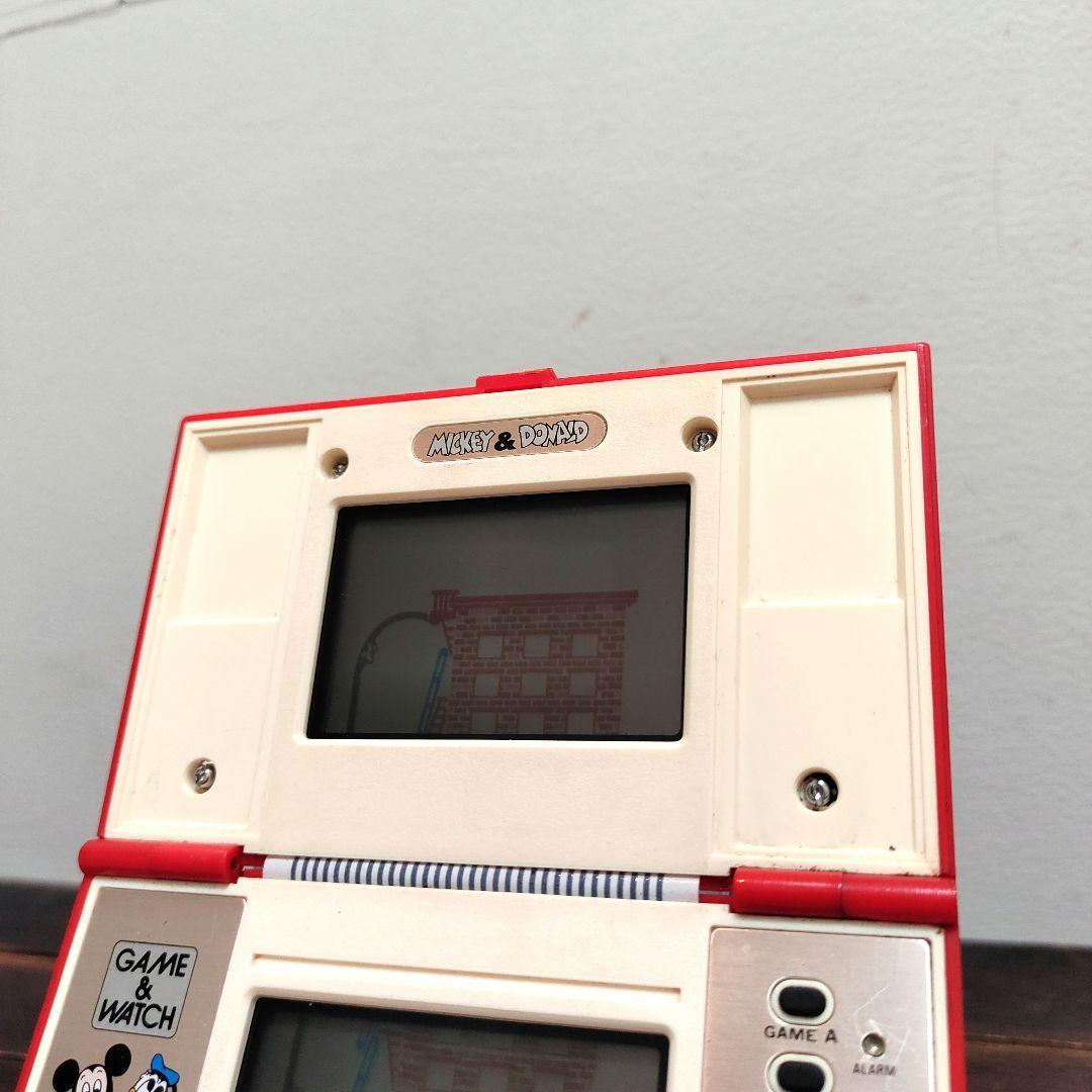 ミッキー＆ドナルド ※液漏れありません！　任天堂 　ゲームウォッチ