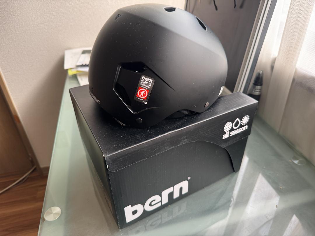 ｂｅｒｎ　ＭＡＣＯＮ　ＨＡＲＤＨＡＴ　マットブラックＭＭ