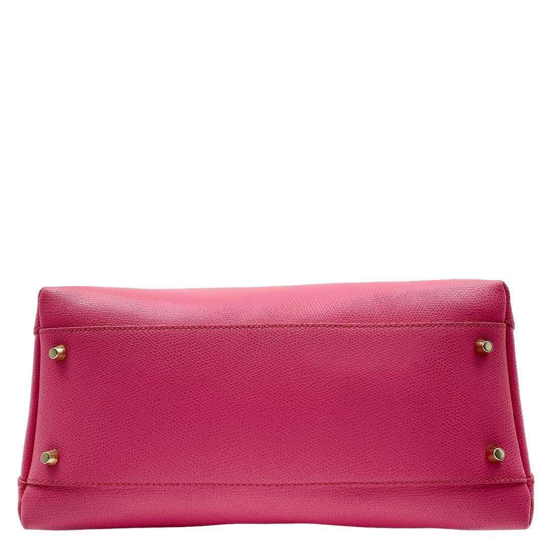 美品 FURLA レザー 2wayバッグ レディース 8127