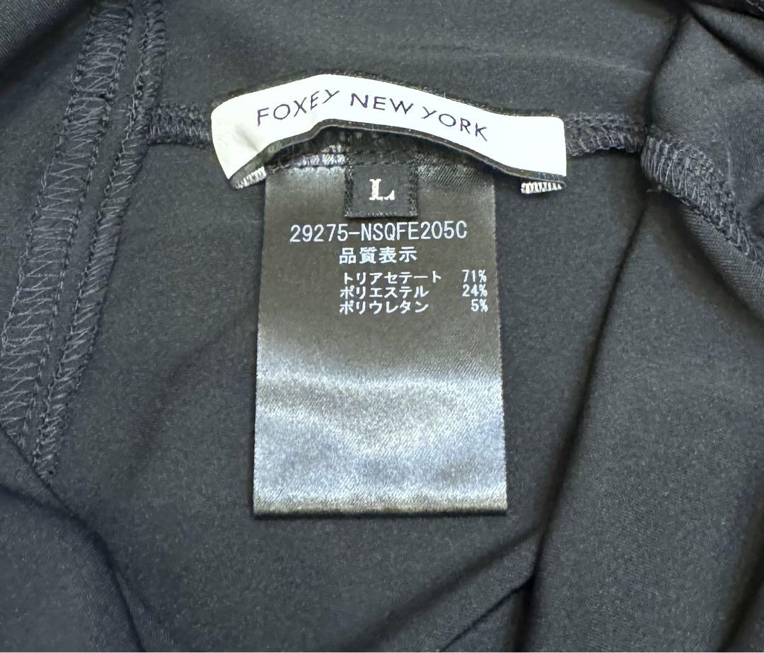 FOXEY NEW YORK ブラック レギンス