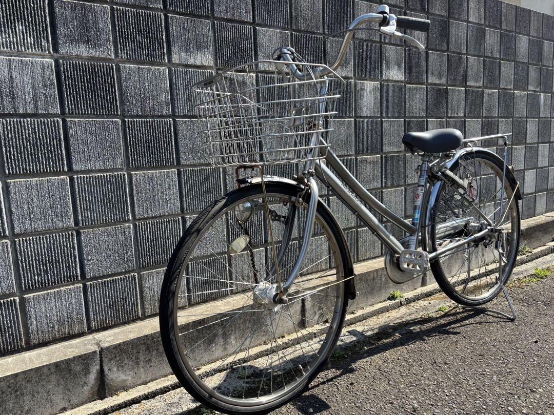 自転車　ママチャリ　26インチ　引き取り限定