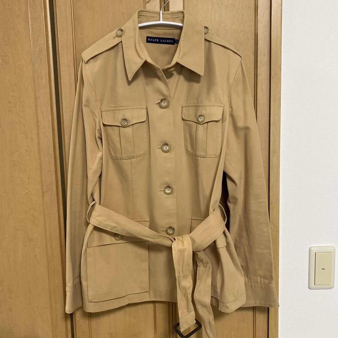 Ralph Lauren コットンベージュ ミリタリージャケット