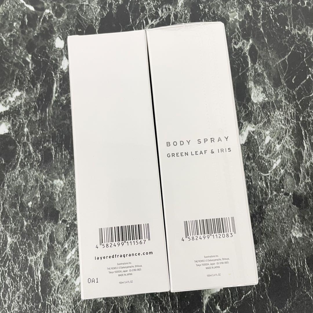 SHOLAYERED ボディスプレー GR GI 香水 100ml