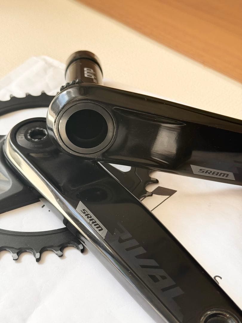 Sram Rival DUB Wide クランク 170mm チェーンリング付きSRAM BRIGHTFACE_UK