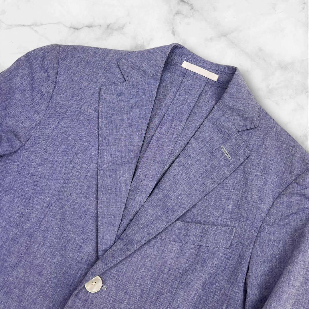 定価約13万 極美品 CARUSO カルーゾ 3Bテーラードジャケット 42