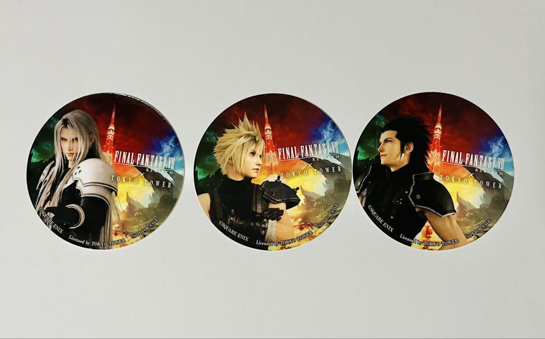 ファイナルファンタジーVII FF7 リバース　東京タワーコラボ　ステッカー Amazon.co.jp: (D)クラウド FF7リバース×東京タワーコラボ限定