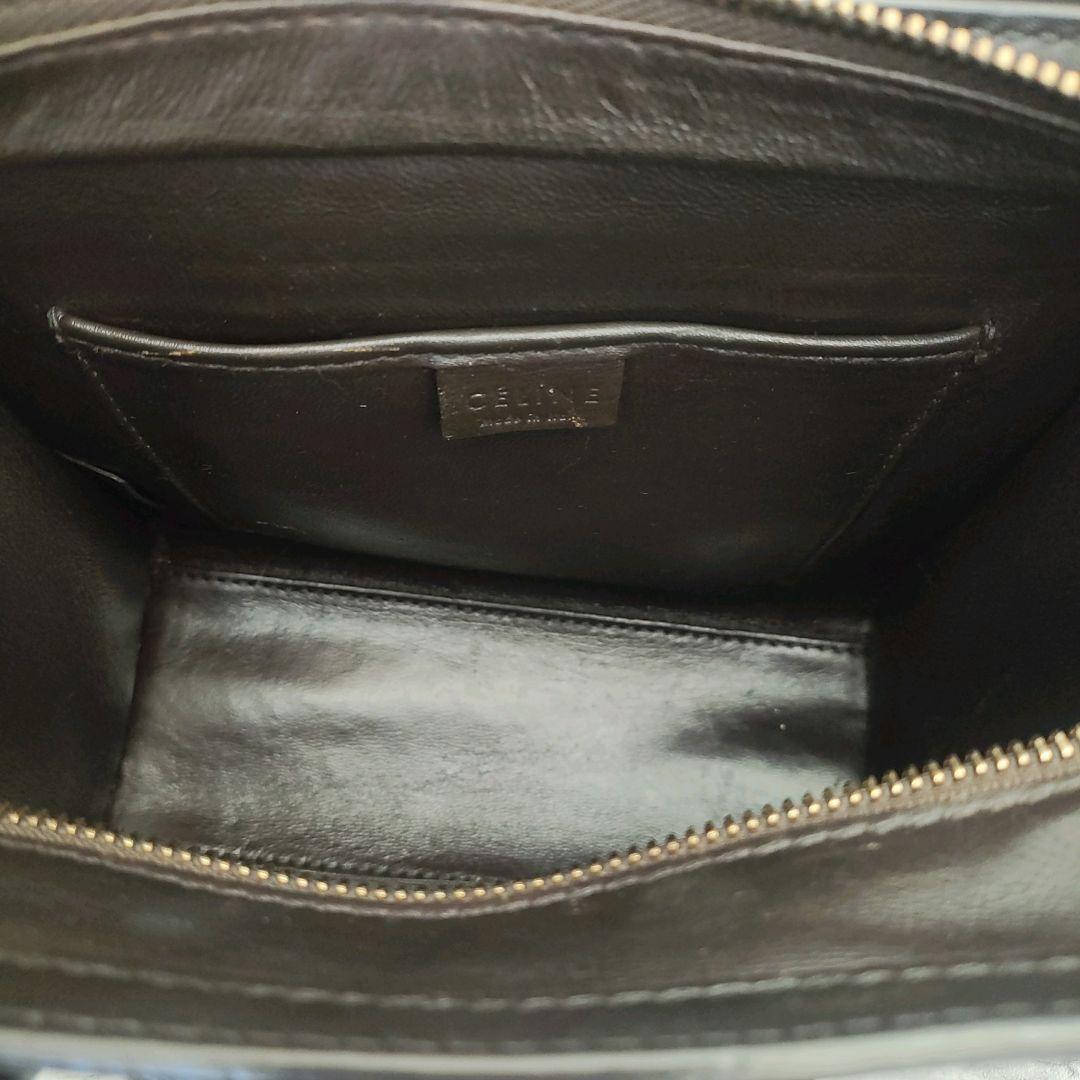 CÉLINE セリーヌ ラゲージ ナノショッパー 2way ダークブラウン