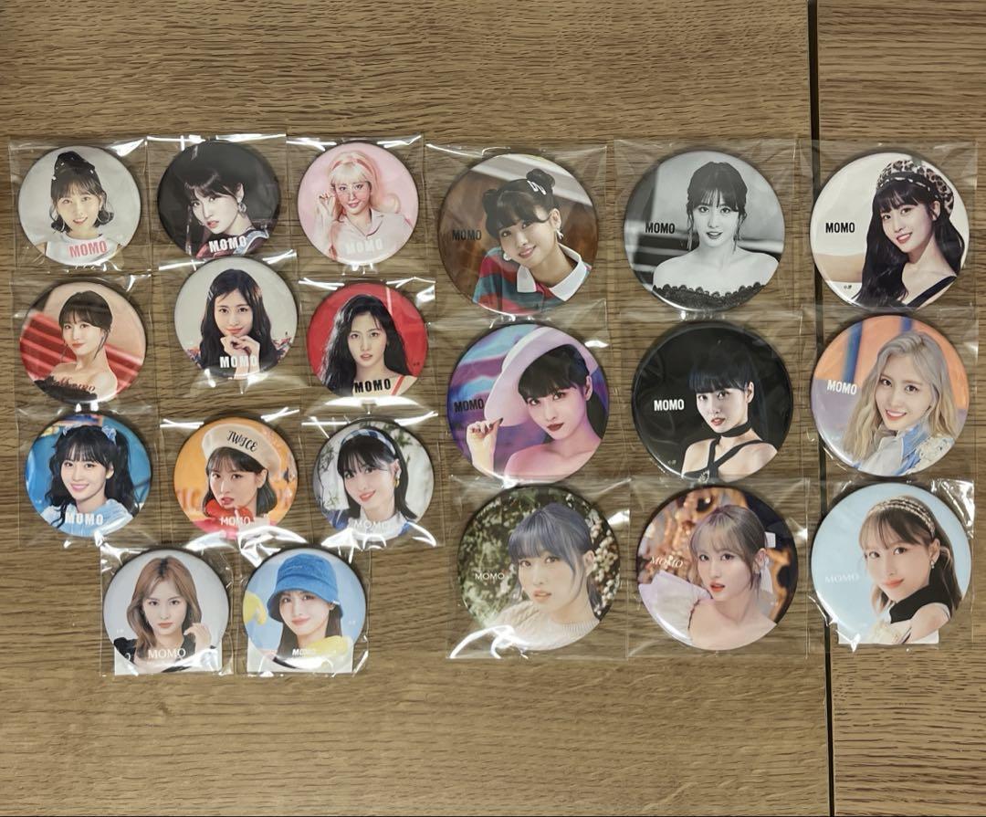 TWICE モモ 缶バッチ 缶バッジ 20個 まとめ売り