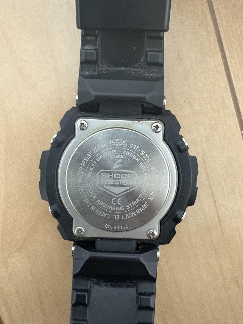 CASIO G-SHOCK 5524 ブラック ラバーベルト