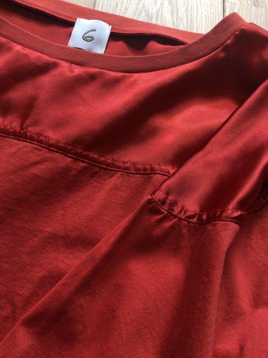 roku satin cotton t-shirt pgFkt-m82024528061 高品質お得