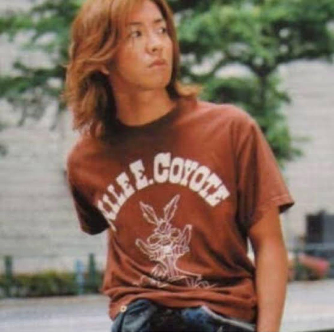 バックドロップ ロードランナーコヨーテ Ｔシャツ back drop キムタク着