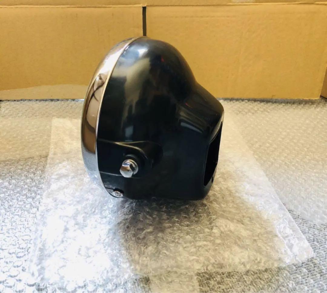 新品 180パイ ヘッドライト 黒 AR50 NINJA  KH250