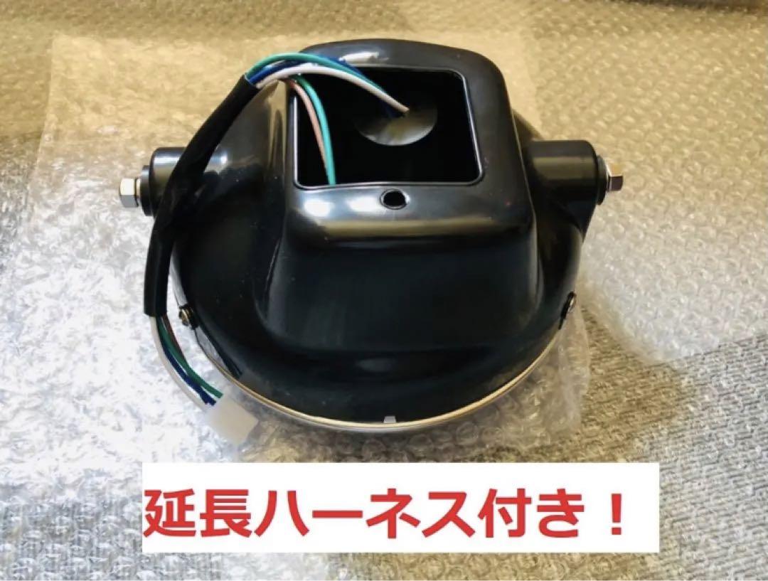 新品 180パイ ヘッドライト 黒 AR50 NINJA  KH250