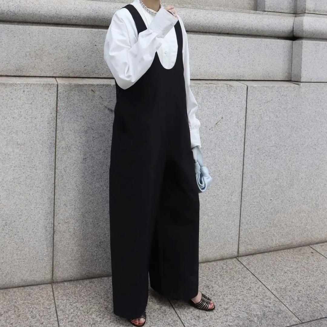 machatt  Uネックオールインワン