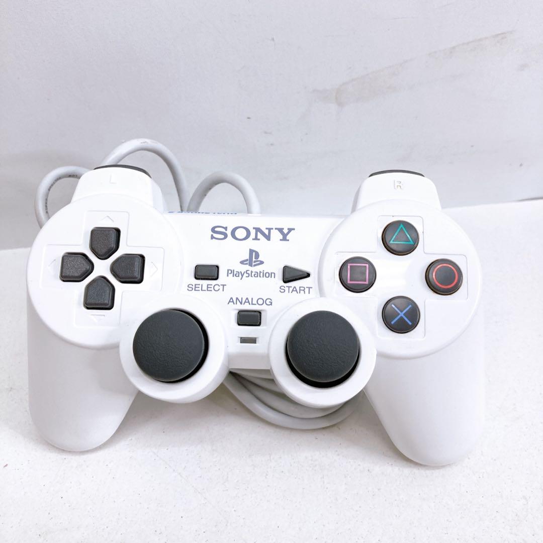 ⭕️安心保証 PS2 純正コントローラ 白 ホワイト