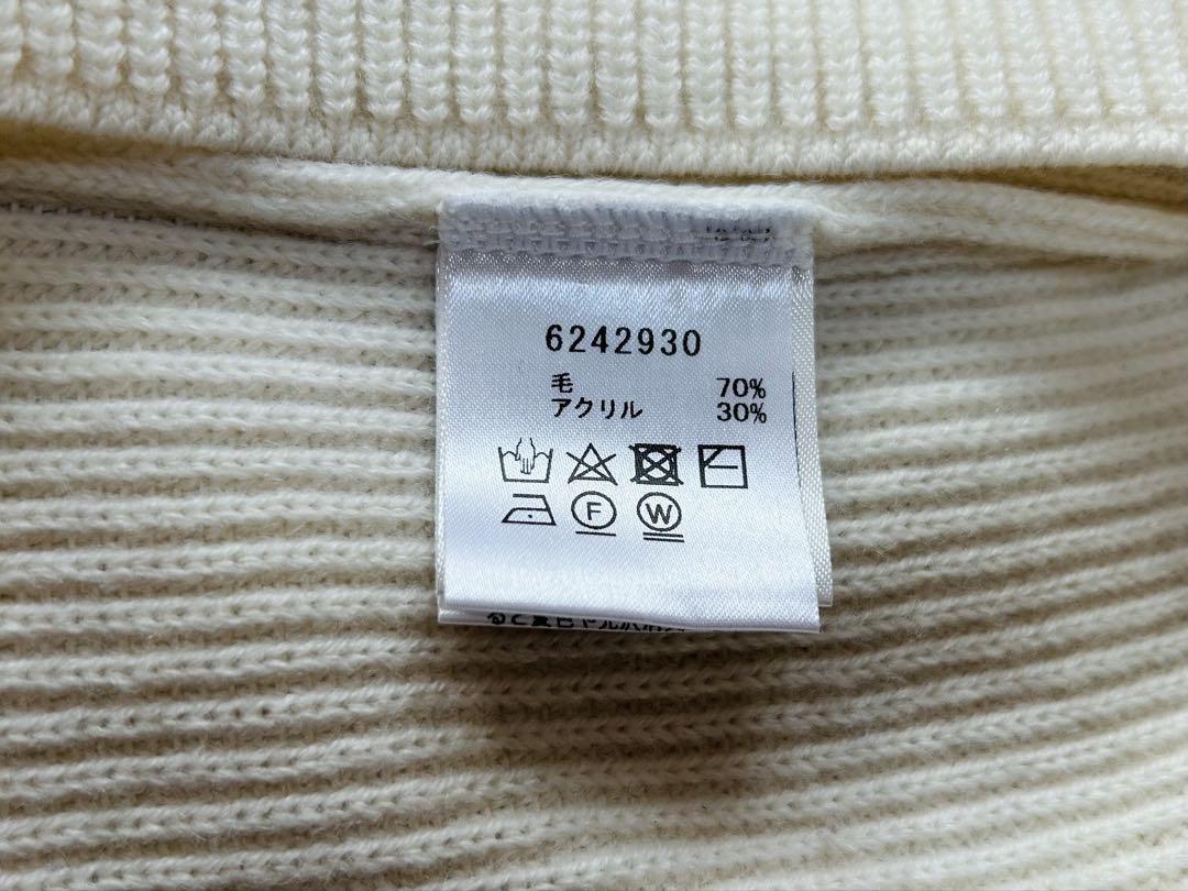 ＜お値下げ＞Rene ルネ ニット プルオーバー ホワイト 36