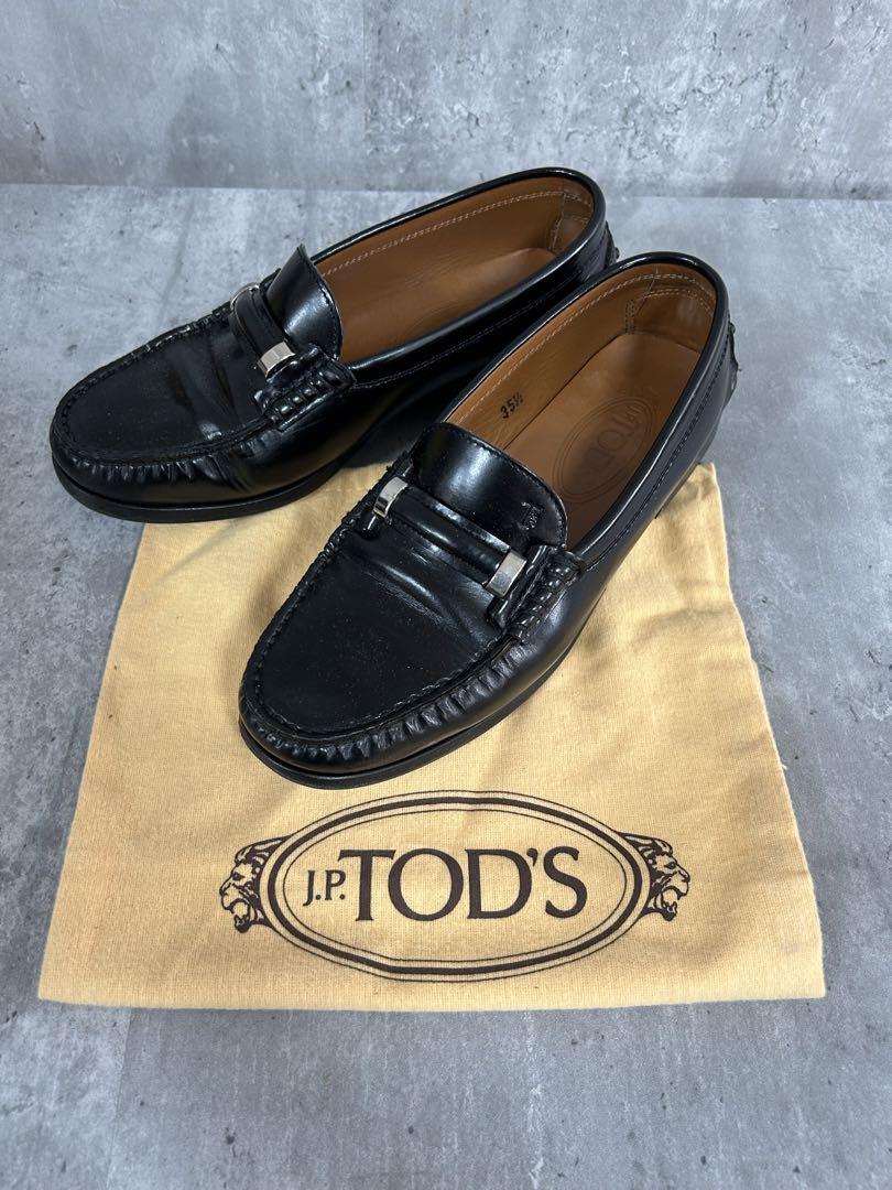 TOD'S トッズ ローファー 革靴 レディース 35 1/2 黒 - メルカリ TOD'S トッズ ローファー 革靴 レディース 35 1/2 黒 - メルカリ