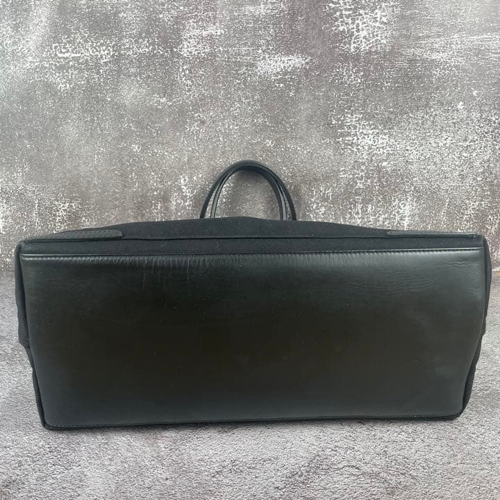 BALENCIAGA ネイビーカバス M ブラック トートバッグ