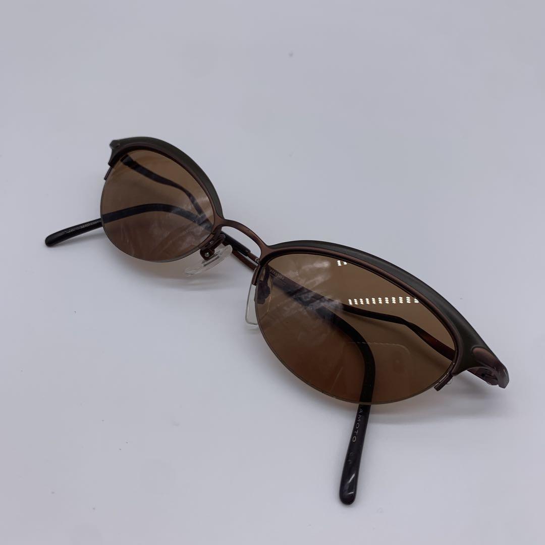 YOHJI YAMAMOTO 52-0005 サングラス ブラウン