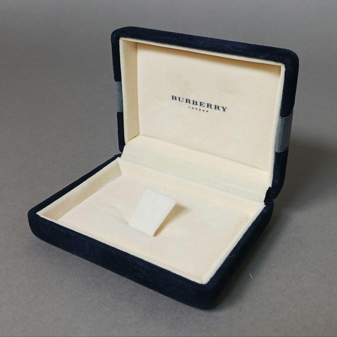 【良品】BURBERRY LONDON バーバリー カフス ブルーチェック 良品】BURBERRY LONDON バーバリー カフス ブルーチェック
