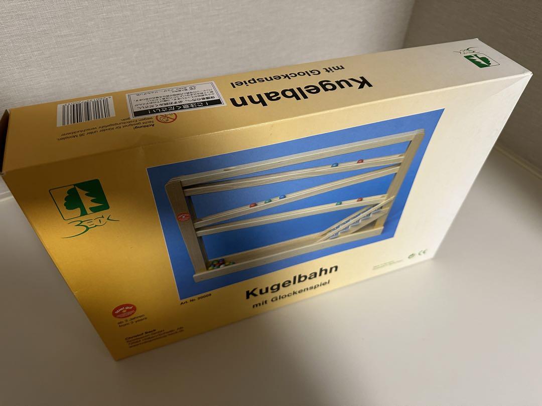 【新品】ベック社 クーゲルバーン シロフォン付き玉の塔 木のおもちゃ