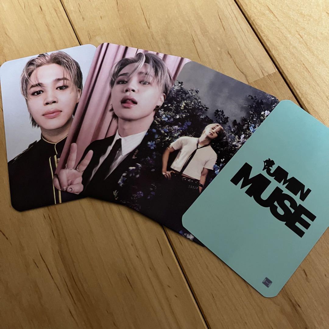 JIMIN ジミン MUSE トレカ 3枚セット weverse限定 BTS - メルカリ