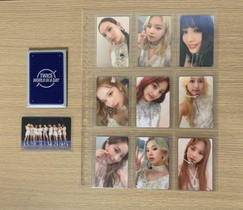 TWICE WORLD IN A DAY フォトカード付き モノグラフ - メルカリ